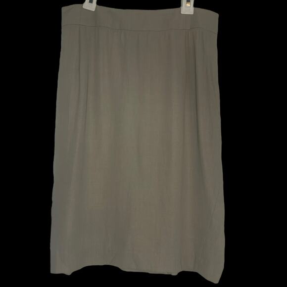 Theory Dresses & Skirts - Theory Gray Wool Blend Skirt Size 6